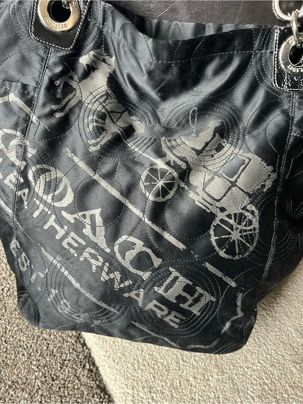 Coach Alex Op Art Tote